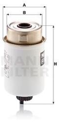 Mann-filter filtru combustibil MANN-FILTER WK 8108 - automobilus