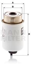 Mann-filter filtru combustibil MANN-FILTER WK 8108 (WK 8108) - automobilus