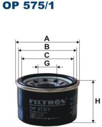FILTRON Filtru ulei FILTRON OP 575/1 (OP 575/1) - automobilus