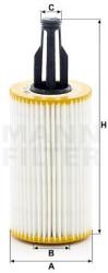 Mann-filter Filtru ulei MANN-FILTER HU 7025 z (HU 7025 z) - automobilus