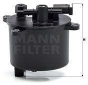Mann-filter filtru combustibil MANN-FILTER WK 12 004 - automobilus