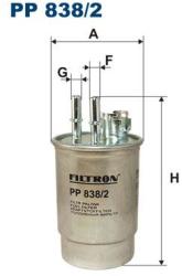 FILTRON filtru combustibil FILTRON PP 838/2 (PP 838/2) - automobilus