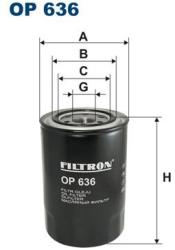 FILTRON Filtru ulei FILTRON OP 636 (OP 636) - automobilus