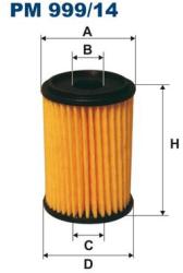 FILTRON filtru combustibil FILTRON PM 999/14 (PM 999/14) - automobilus