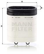 Mann-filter Filtru aer MANN-FILTER CP 27 001 (CP 27 001) - automobilus