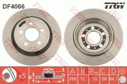 TRW Disc frana TRW DF4066 (DF4066) - automobilus