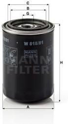 Mann-filter Filtru ulei MANN-FILTER W 818/81 (W 818/81) - automobilus