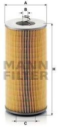 Mann-filter Filtru ulei MANN-FILTER H 12 110/2 x (H 12 110/2 x) - automobilus