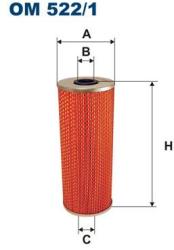 FILTRON Filtru ulei FILTRON OM 522/1 (OM 522/1) - automobilus