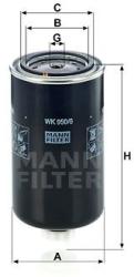 Mann-filter filtru combustibil MANN-FILTER WK 950/6 (WK 950/6) - automobilus