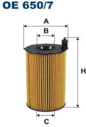 FILTRON Filtru ulei FILTRON OE 650/7 (OE 650/7) - automobilus