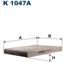 FILTRON Filtru, aer habitaclu FILTRON K 1047A (K 1047A)