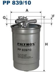 FILTRON filtru combustibil FILTRON PP 839/10 - automobilus