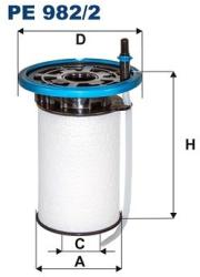 FILTRON filtru combustibil FILTRON PE 982/2 (PE 982/2) - automobilus