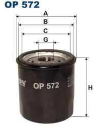 FILTRON Filtru ulei FILTRON OP 572 (OP 572) - automobilus