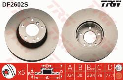 TRW Disc frana TRW SINGLE DF2602S (DF2602S)