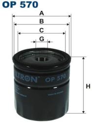 FILTRON Filtru ulei FILTRON OP 570 (OP 570) - automobilus