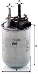 Mann-filter filtru combustibil MANN-FILTER WK 9066 - automobilus