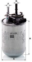 Mann-filter filtru combustibil MANN-FILTER WK 9066 (WK 9066) - automobilus