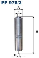 FILTRON filtru combustibil FILTRON PP 976/2 (PP 976/2) - automobilus