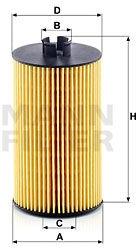 Mann-filter Filtru ulei MANN-FILTER HU 931/6 x (HU 931/6 x) - automobilus