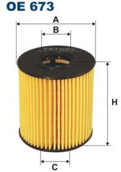 FILTRON Filtru ulei FILTRON OE 673 (OE 673) - automobilus