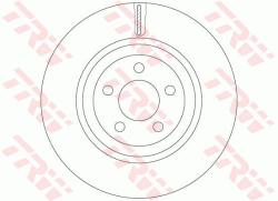 TRW Disc frana TRW SINGLE DF6244S (DF6244S)