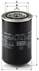 Mann-filter filtru combustibil MANN-FILTER WDK 940/5 (WDK 940/5) - automobilus