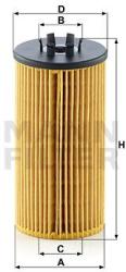 Mann-filter Filtru ulei MANN-FILTER HU 835/1 z (HU 835/1 z) - automobilus