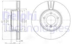 DELPHI Disc frana DELPHI BG9871C (BG9871C) - automobilus