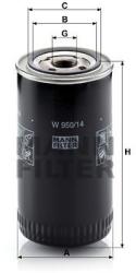 Mann-filter Filtru ulei MANN-FILTER W 950/14 (W 950/14) - automobilus