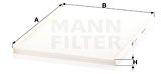 Mann-filter Filtru, aer habitaclu MANN-FILTER CU 28 004 (CU 28 004)