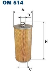 FILTRON Filtru ulei FILTRON OM 514 (OM 514) - automobilus