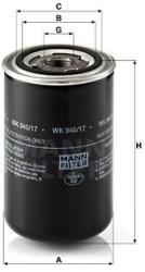 Mann-filter filtru combustibil MANN-FILTER WK 940/17 - automobilus