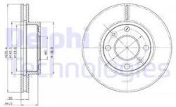 DELPHI Disc frana DELPHI BG4195 (BG4195) - automobilus