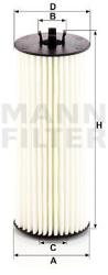 Mann-filter Filtru ulei MANN-FILTER HU 6008/1 z (HU 6008/1 z) - automobilus