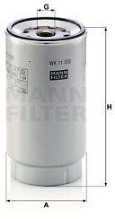 Mann-filter filtru combustibil MANN-FILTER WK 11 003 z (WK 11 003 z) - automobilus