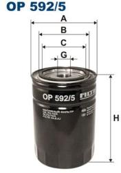 FILTRON Filtru ulei FILTRON OP 592/5 (OP 592/5) - automobilus