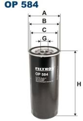 FILTRON Filtru ulei FILTRON OP 584 (OP 584) - automobilus
