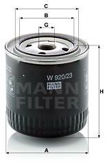 Mann-filter Filtru ulei MANN-FILTER W 920/23 - automobilus