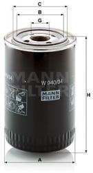 Mann-filter Filtru ulei MANN-FILTER W 940/34 (W 940/34) - automobilus