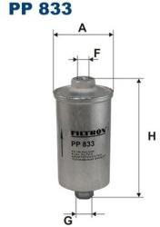 FILTRON filtru combustibil FILTRON PP 833 (PP 833) - automobilus
