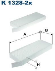 FILTRON Filtru, aer habitaclu FILTRON K 1328-2x (K 1328-2x)