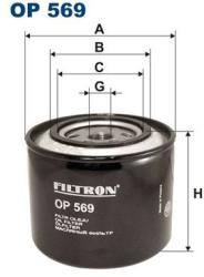 FILTRON Filtru ulei FILTRON OP 569 (OP 569) - automobilus