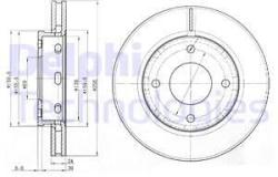 DELPHI Disc frana DELPHI BG3987 (BG3987) - automobilus