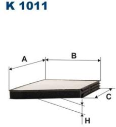 FILTRON Filtru, aer habitaclu FILTRON K 1011 (K 1011)
