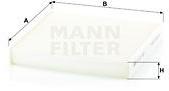 Mann-filter Filtru, aer habitaclu MANN-FILTER CU 22 029 (CU 22 029)