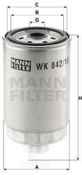 Mann-filter filtru combustibil MANN-FILTER WK 842/16 (WK 842/16) - automobilus
