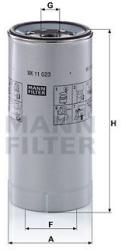 Mann-filter filtru combustibil MANN-FILTER WK 11 023 z (WK 11 023 z) - automobilus
