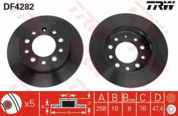 TRW Disc frana TRW DF4282 (DF4282) - automobilus